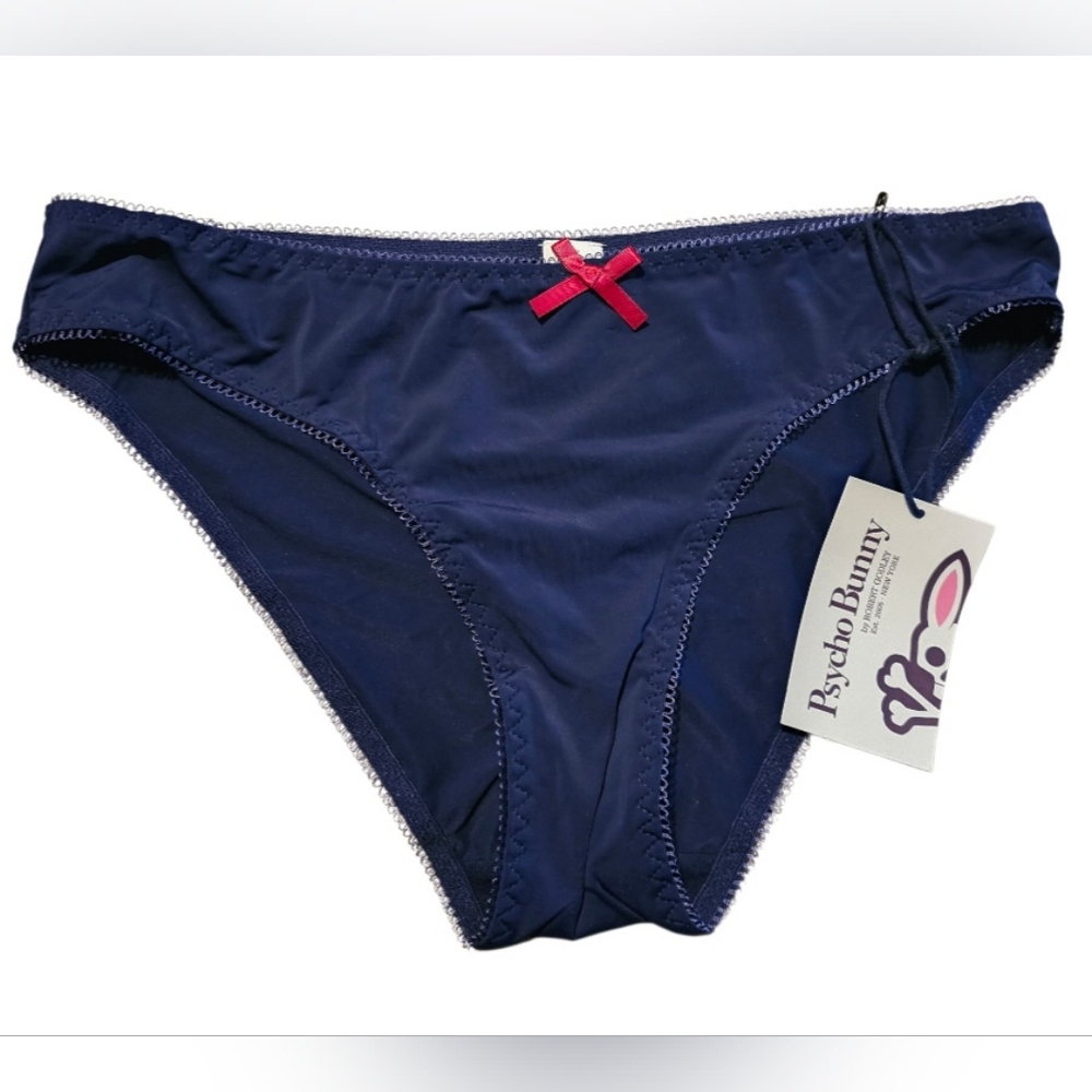 Psycho Bunny Navy Bikini New With Tags